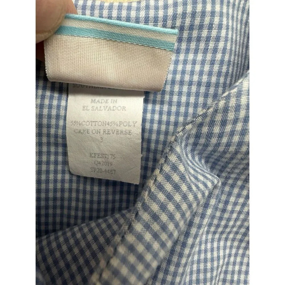 Southern Sunshine Kids Romper Pirates Ship 3T Snap Closure Gingham Sleeveless - Picture 2 of 8